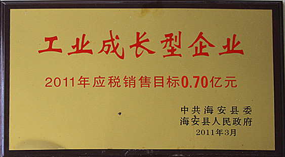 2011年度工業成長性企業